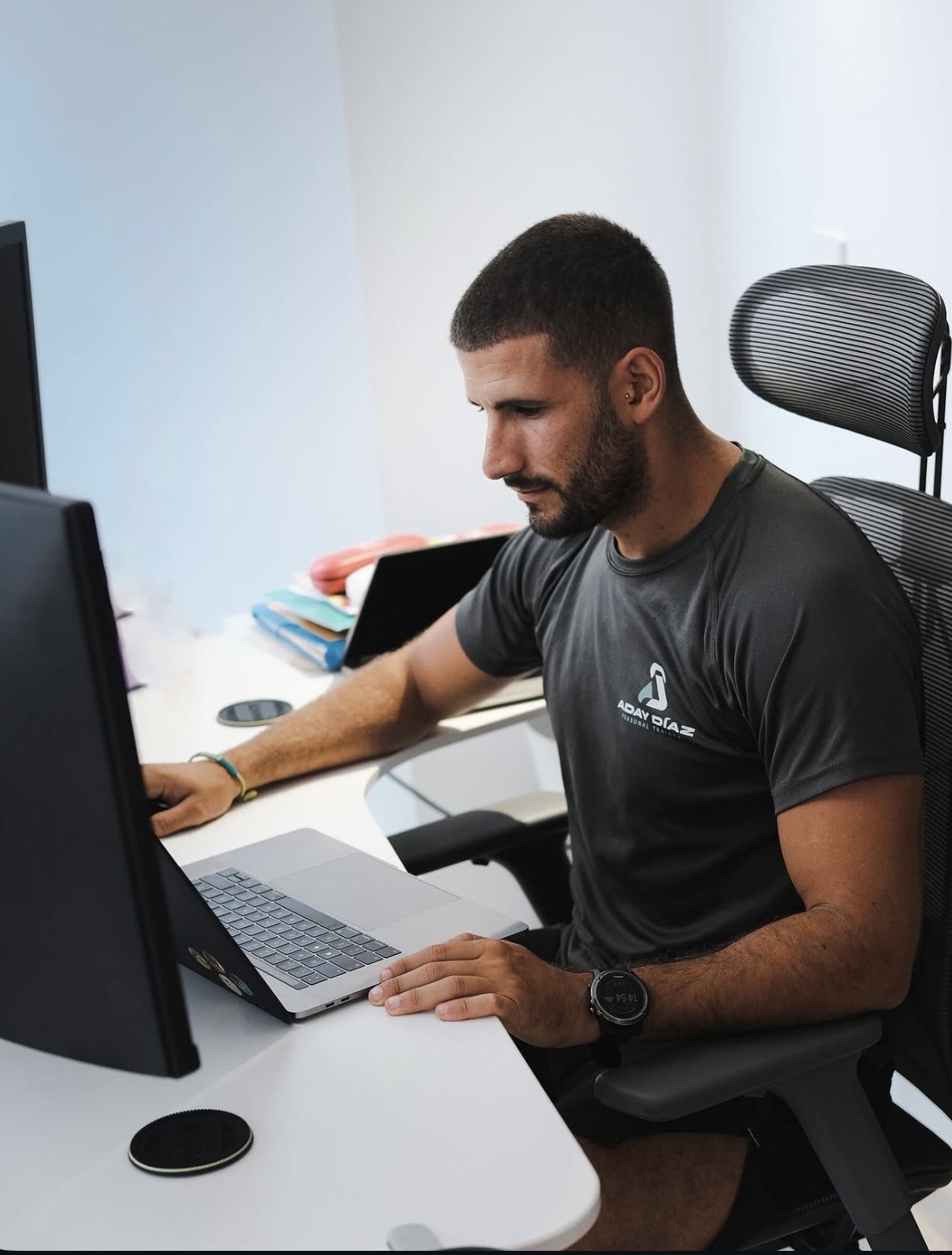 Aday Díaz programming training sessions