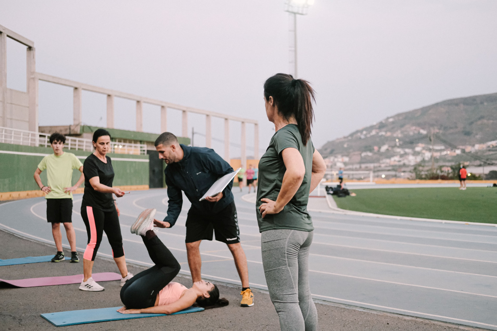 Aday Díaz coaching